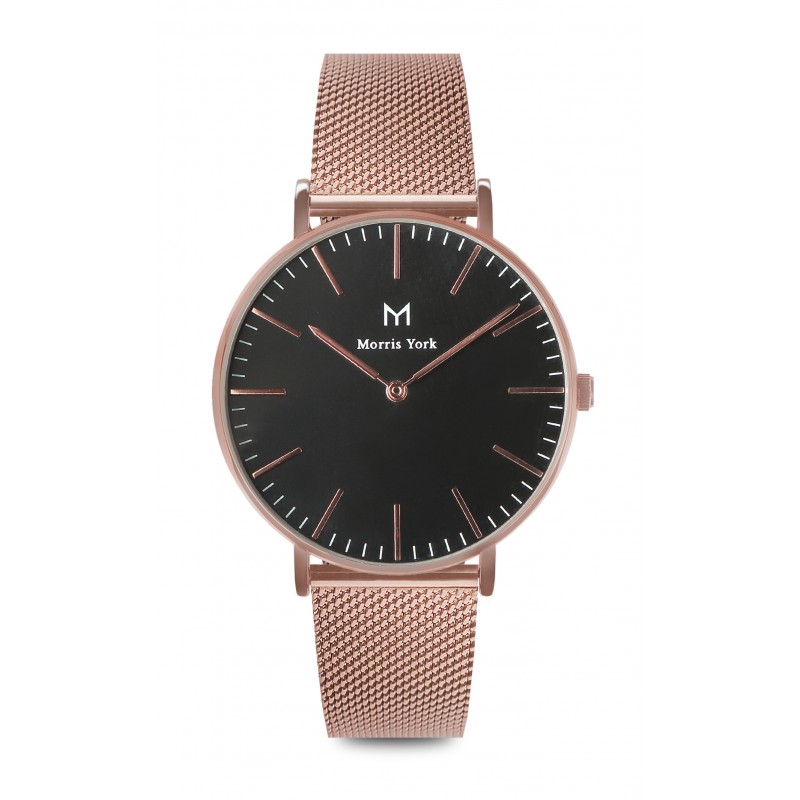 Morris York Rose Gold&Black